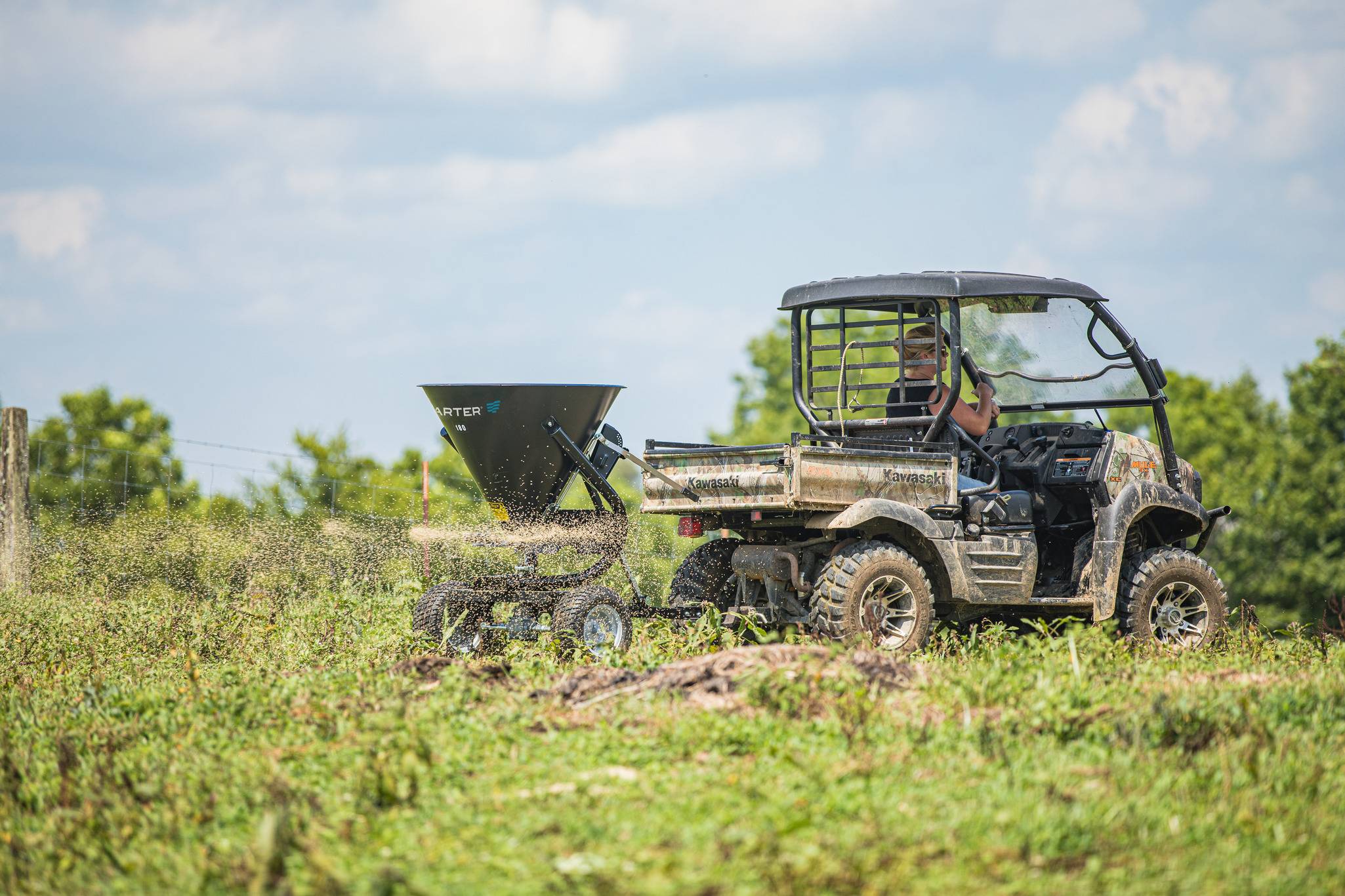 Tarter Atv Fertilizer Spreader & Seeder