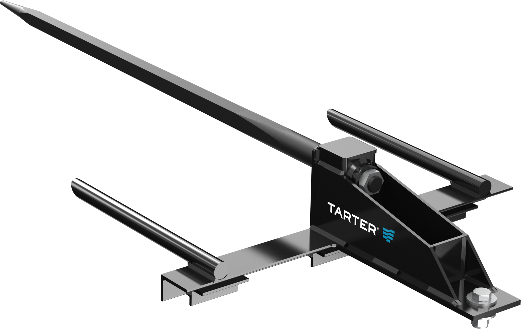 Tarter Bucket Mount Super Bale Spear Tarter Bucket Mount Super Bale Spear