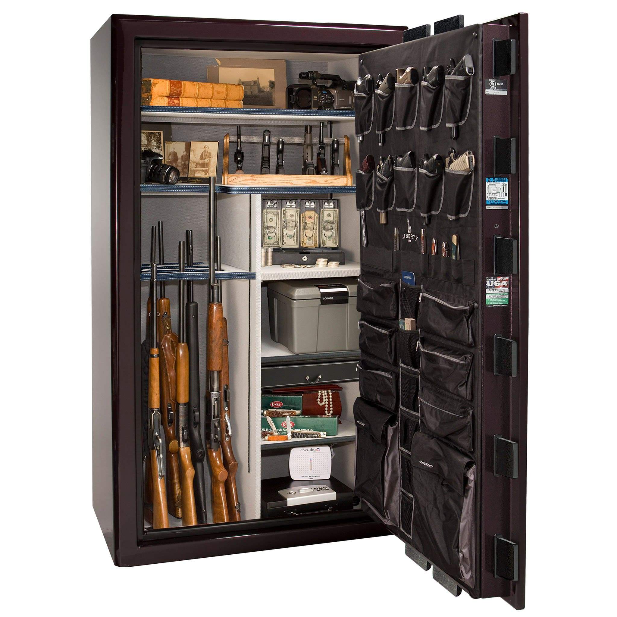 Liberty Presidential 50 Gun Safe - Joe Signs Equipment