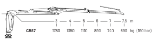 Farmi Forest CR87 Crane