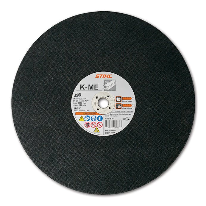 STIHL K-ME —Abrasive Wheel —General Purpose Metal